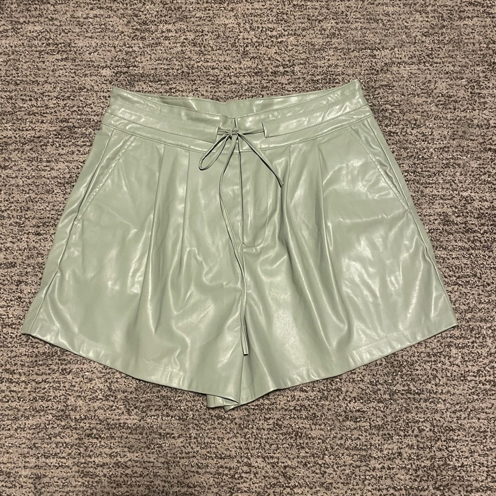 NWT BlankNYC Faux Leather Shorts